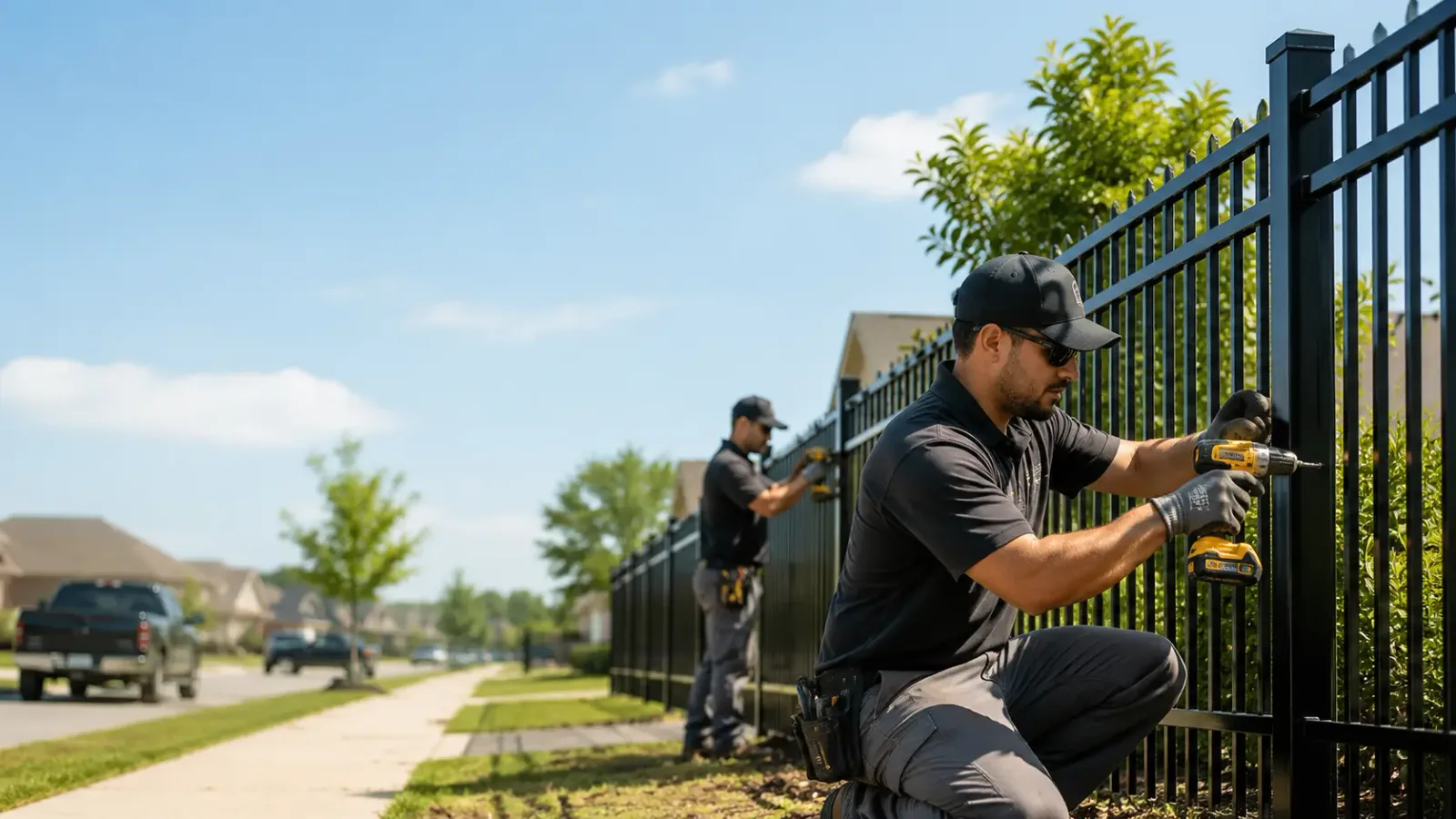 Metal Fence Installation in Hodges, SC